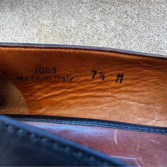 Coach City Skimmer Black Leather Loafer Flats Women’s Size 7.5 - Picture 5 of 11